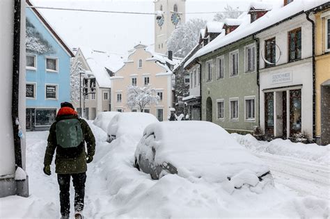 schneefall deutschland